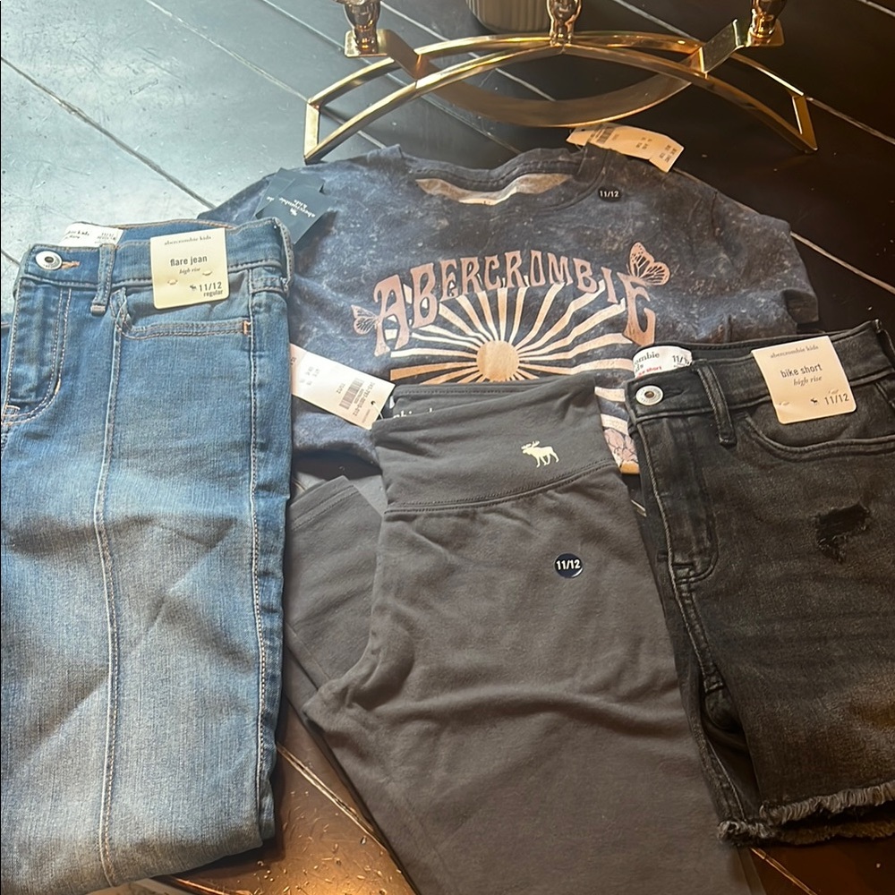 Girls All New With Tags Abercrombie Lot Size 11/12